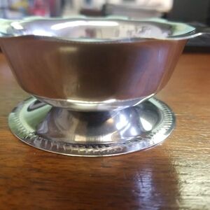 Elegant Silver Kitchen Tool Bowl